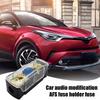 Car Audio Fuse Box - Small Distribution Block | Subwoofer Retrofit Accessories for Trucks, Minivans, Sedans, RVs