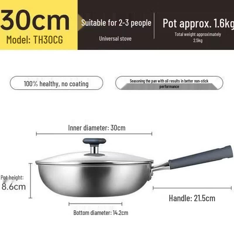 COOKER KING Titanium Alloy Wok