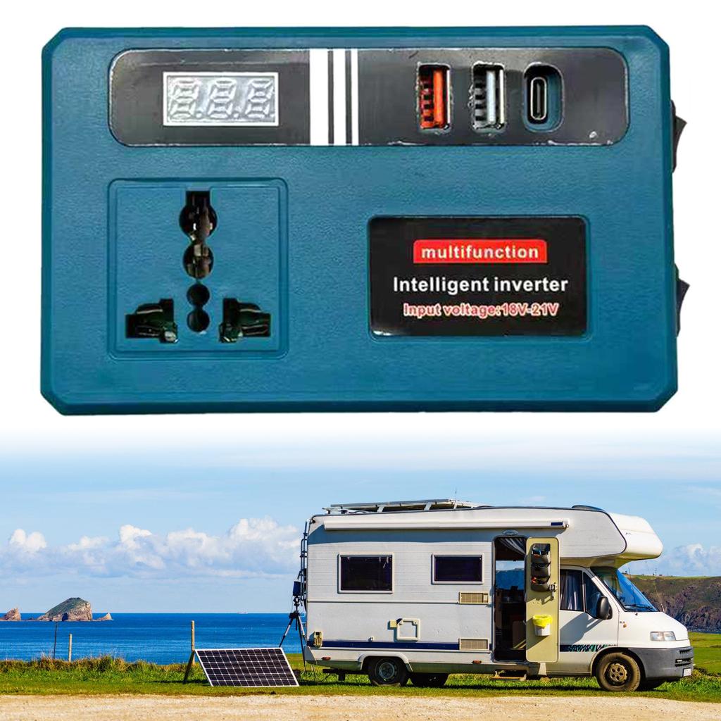 21V To 220V Voltage Converter Intelligent Inverter Electric Tool Power inverters Power Conversion Power Tool Accessories