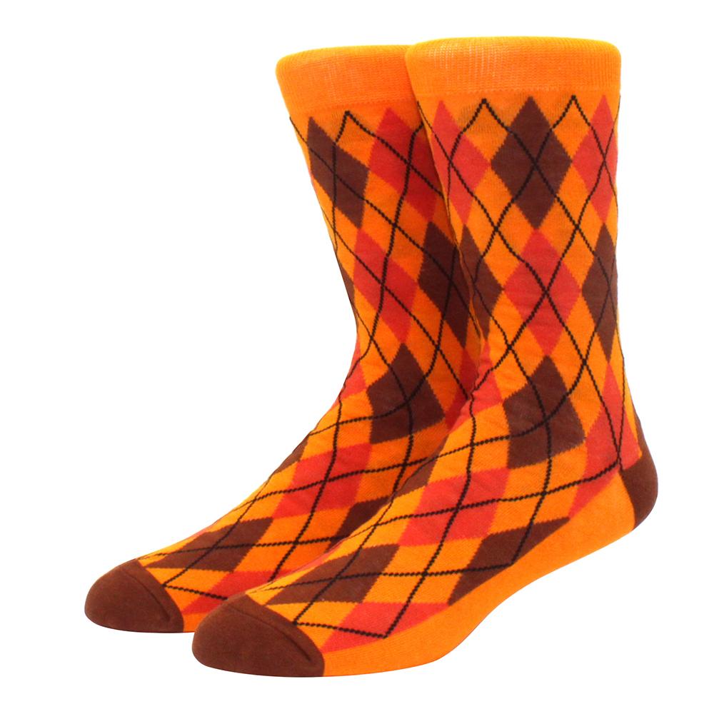 Herr Kammade Bomullsstrumpor Roliga Glad Novelty Långa Crew Strumpor Astronaut Djur Romb Galet Roliga Funky Skateboard Strumpor Färgglada