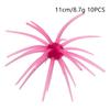 10 Pezzi 2,8g 8,7g Esca Morbida Riccio di Mare TPE Silicone Lure da Pesca Attrezzatura Portatile per Pescatori Principianti