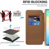 KEYSION Plating PU Leather Flip Wallet Case for Samsung A07 A06 A05 Cards Slots Magnetic Phone Back Cover for Galxy A05 A06 A07