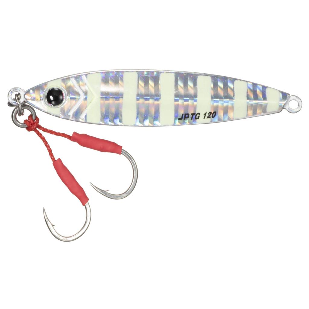 Major Craft Metal Jig Jigpara TG Tungsten Zebra Glow 120g Lure JPTG-120 #7