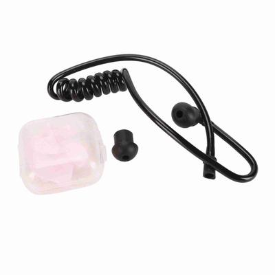 Sluchátko s akustickou trubicí, ergonomická náhradní akustická cívka s nástavci pro sluchátka Motorola obousměrná sluchátka