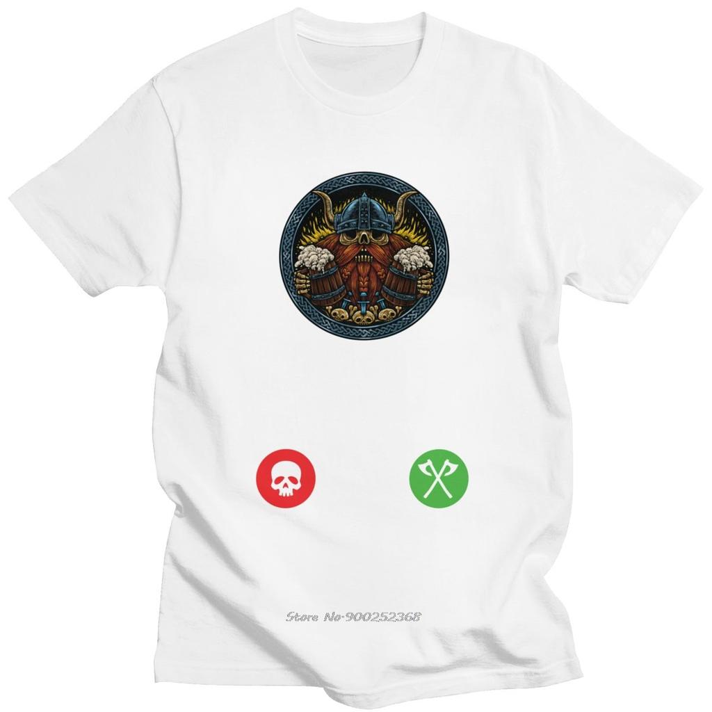 Vtipné tričko Valhalla volá Pánské Bavlněné Pěkné tričko O-výstřih Krátký rukáv Vikingské Odin Tričko Topy Harajuku