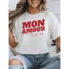 Malle Mon Amour - My Heart Burns Solely For You Overseas Printing Y2K Oversized Unisex T-Shirt For Men Women Retro 2000S Streetwear Baggy Graphic Tee