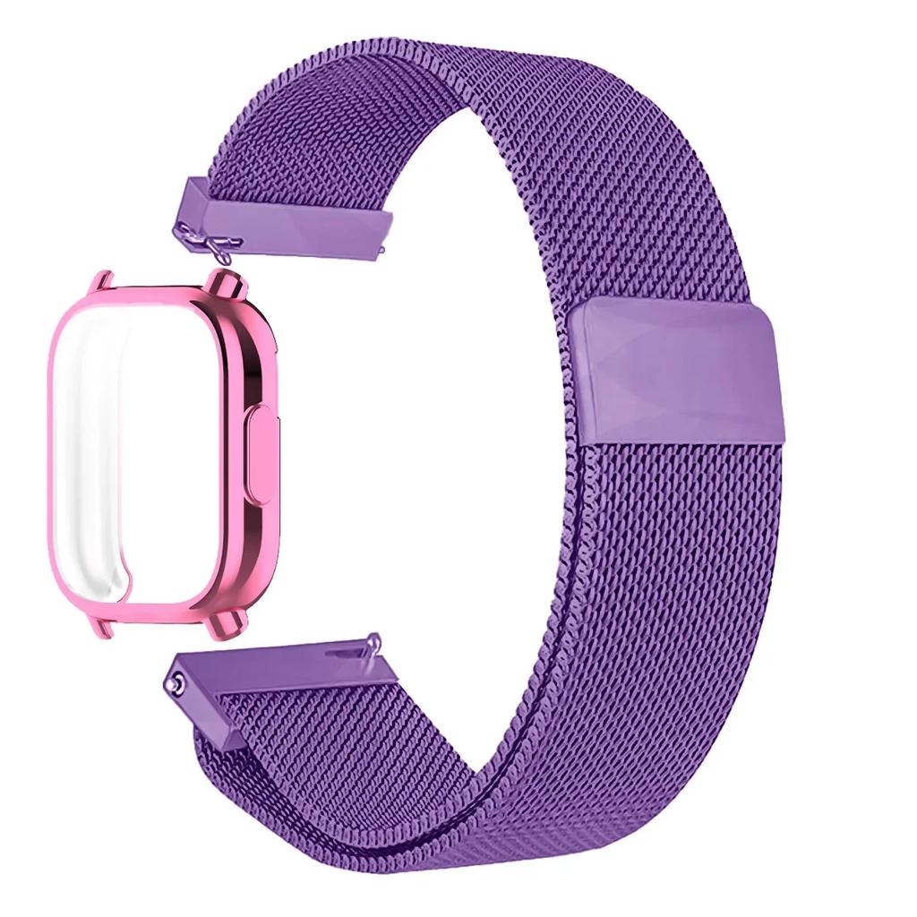 Case+Milanese Strap For Redmi Watch 5 Active Band TPU Soft Case Screen Protector For Redmi Watch 5 Lite Metal Magnetic Watchband