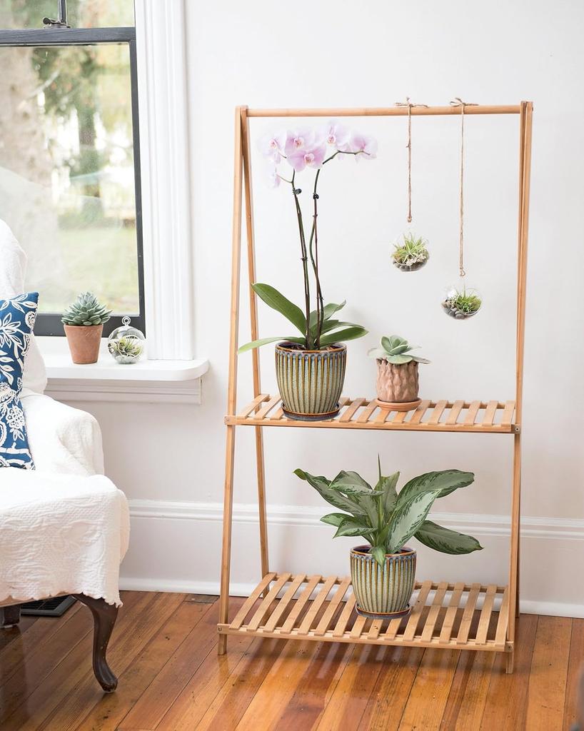 Villa Como Flower Ceramic Set of with Holes and Potted Indoor Taupe Pot, Pot, Planter, No. 4, No. 5, 2, Saucer, Stylish, Pot, Plant, Interior, Room,