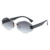Frameless Sunglasses Women'S Kusa Sunglasses High Quality Low Price Street Shooting Summer Uv Protection Foreign Trade Models