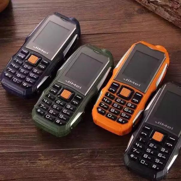 

Military-Grade Elderly Phone: Durable 4G/5G, Long Battery, Water/Shock Resistant Orange 2G Mobile Unicom; 8GB