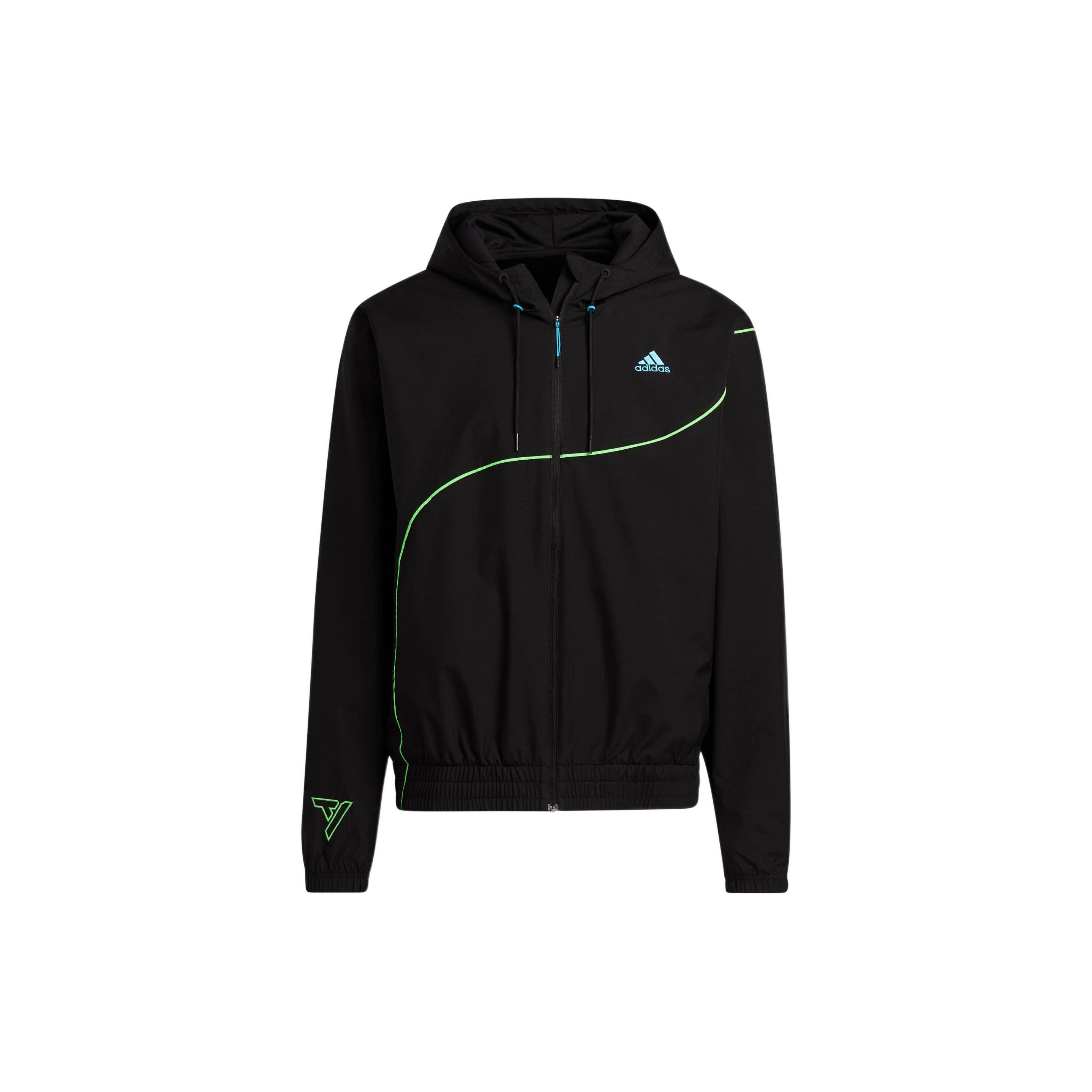 

New Adidas Jackets Men Black HS6873 S