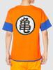 Dragon Ball Z Men's Short Sleeve T-Shirt, Goku and Majin Buu, Capsule Corporation Red Ribbon Army, Size D Orange (Goku and Kame 2), Size L