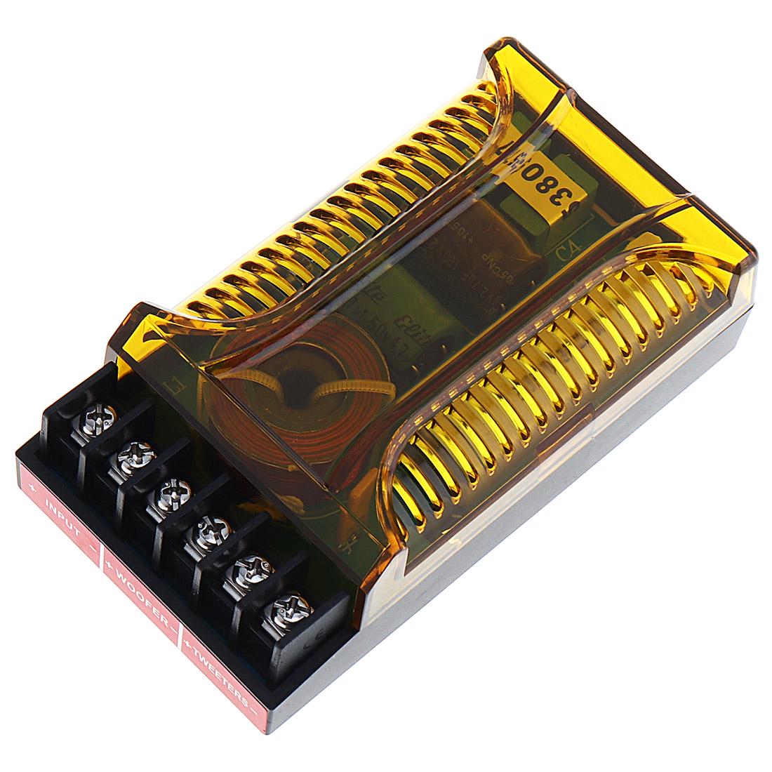 

2001 12 В 120 Вт Делитель частоты динамика 2-полосные автомобильные аудиоколонки с двумя кроссоверами