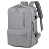 Unisex High-Capacity Travel Backpack: Expandable Laptop & College Bookbag