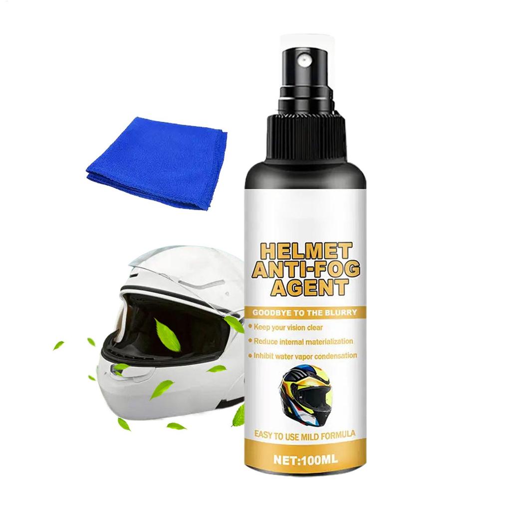 NEW Anti Fog Lens Spray Cleaning Coating Defogger 100ml Helmet Visor Defogging Fluid For Lens Glasses Goggles Windshield Mirrors