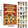 Classic Broadway Shows Advent Calendar 2025, 24 Days Countdown Calendar With Iconic Musical Character Collectibles