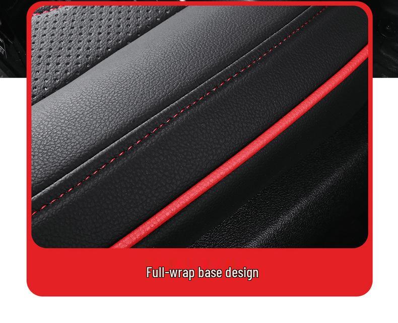 Tank 300 Car Seat Cushion: Full Surround Cartoon Design, All-Season Leather Pad