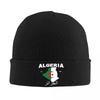 Algeria Flag Algerian National Day Knitted Caps for Women Unisex Skullies Beanies Autumn Winter Hats Acrylic Warm Caps