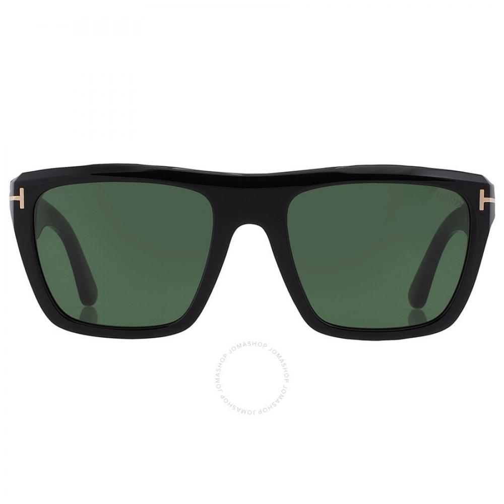 

Мужские солнцезащитные очки Tom Ford Alberto Green Browline FT1077 01N 55