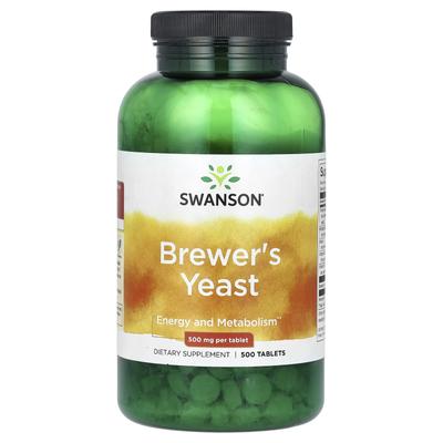 Brewer's Yeast, 500 Mg, 500 Tablets (250 Mg Per Tablet)