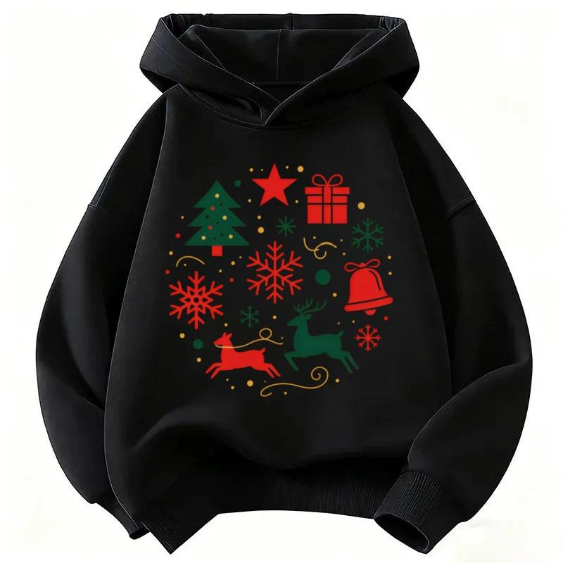 Felpa con Cappuccio Stampa Cartoni Animati Moda Autunno-Inverno per Bambini - Felpa con Cappuccio Calda Trendy Best-Seller per Ragazzi e Ragazze