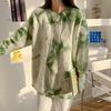 Mocana Women's Vintage Tie-Dye Cable Knit Sweater