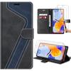Case for Xiaomi Redmi Note 12 Pro 4G - Xiaomi - Faux Leather - Integrated Stand - Black - Unisex