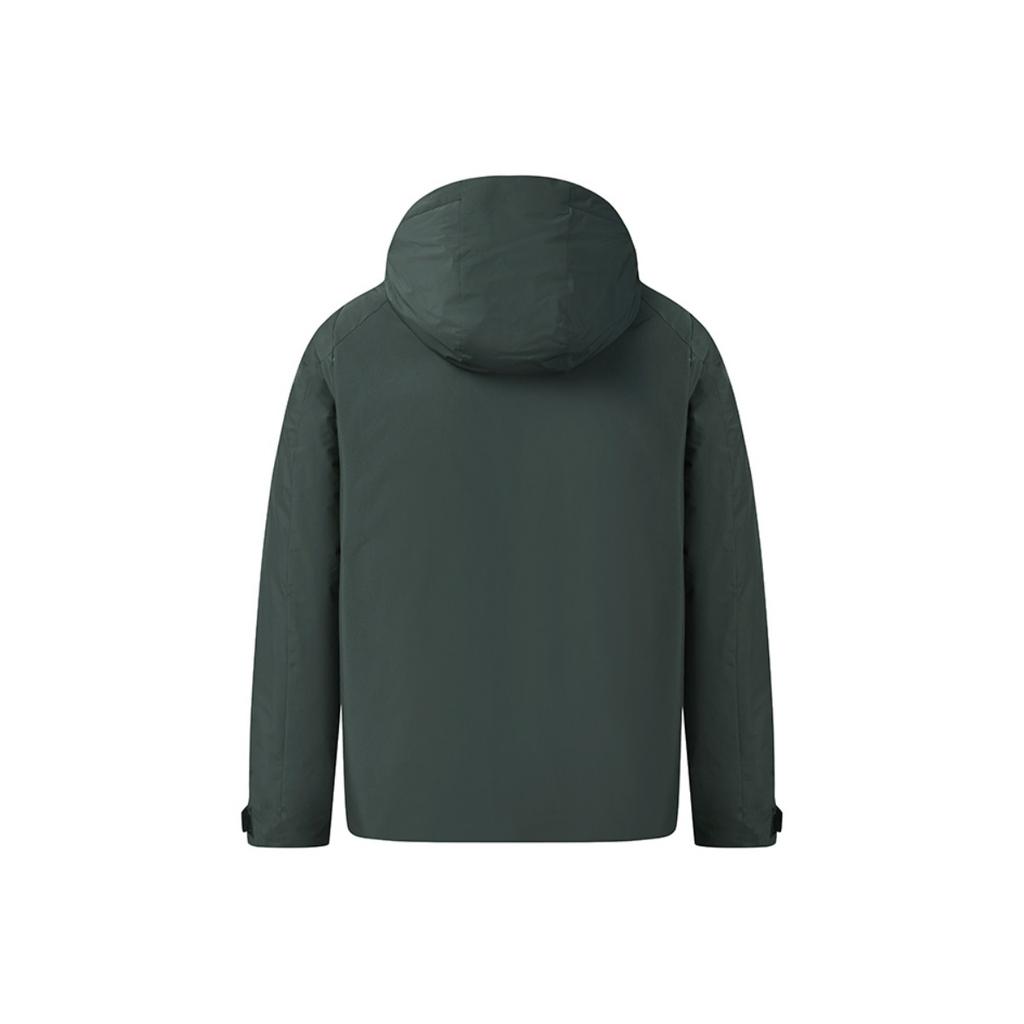 FILA White Trendy Comfortable Warm Casual Hooded Thin Down Jacket Men jackets F11M543903FDG