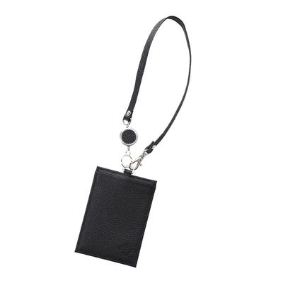 Orobianco Card Case, Pass Case, ID Case with Reel, Pointed Design, ORS-130871