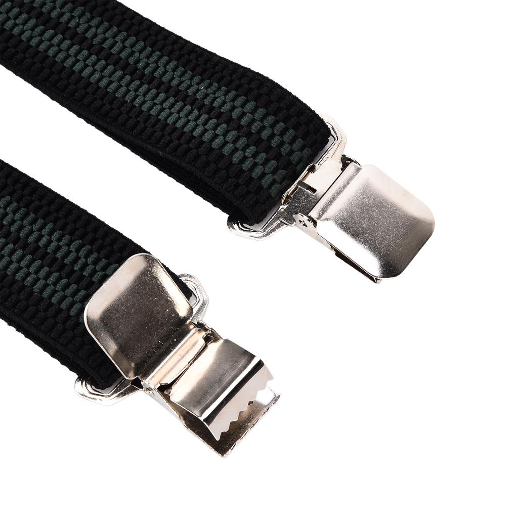 Mens Suspenders Strong Fixability Beautiful Practical Fashionable Metal Clip Wide Suspenders for Formal Party