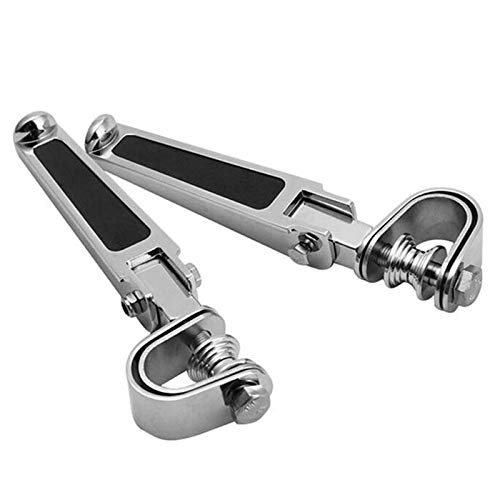 YUANYE Folding Highway Engine Guard Crash Bars Foot Pegs Motorcycle Accessories 2pcs/Set