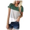 Women's Fashion Short Sleeve Cotton T-shirt Stripe  Maternity Top