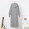 2023 Women's Autumn/Winter Fashion: Sexy Long Shirt Dress and Sweatshirt Dress