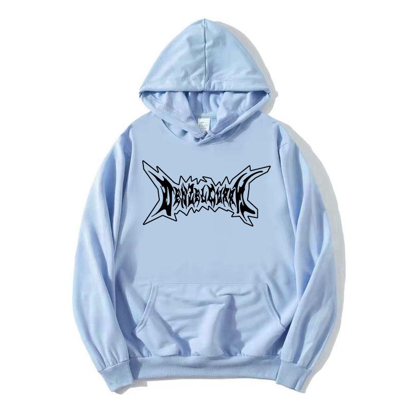 Denzel Curry Logo Grafik Hoodies Langarm Fleece Kapuzenpullover Freizeit Damen Herren Unisex Streetwear Sudaderas Damen Oberteile