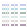 Colorful Sticky Index Tabs Writable Morandi Colors Index Stickers Labels Writable File Tabs  School