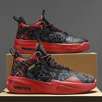 Hoogwaardige Heren Air Basketbalschoenen Dames Antislip Basketbalschoenen Kinderen Demping Sneakers voor Jongen High Street Wandelschoenen