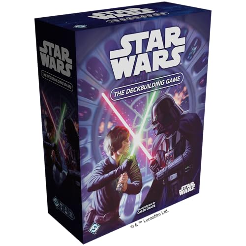

Fantasy Flight Star Wars Игра с построением колоды, Тактическая карточная битва один на один, Возраст 14+, 2 игрока, Время игры 30 минут