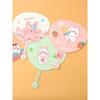 Large and Sturdy Cartoon Fan, Plastic Fan, Student Hand-Held Fan, Portable Summer Large Palm Leaf Fan