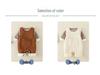 Baby Autumn/Winter Romper & Sweatshirt Set for Newborns, Boys & Girls - Anyang Children's Clothing