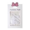 30 Pcs Nail Art Jewelry White Pearlescent Butterfly Jewelry 3D Nail Art Decoration Accessories Supplies For Diy Manicure Design
