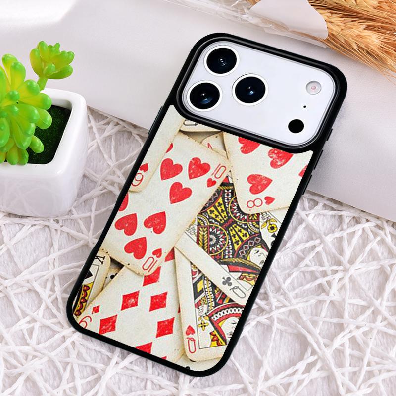 C-ASINO PLAYING CARD COLLECTION Phone Case for iPhone 17 Air 16 15 11 12 14 13 Pro Max Shockproof Cover