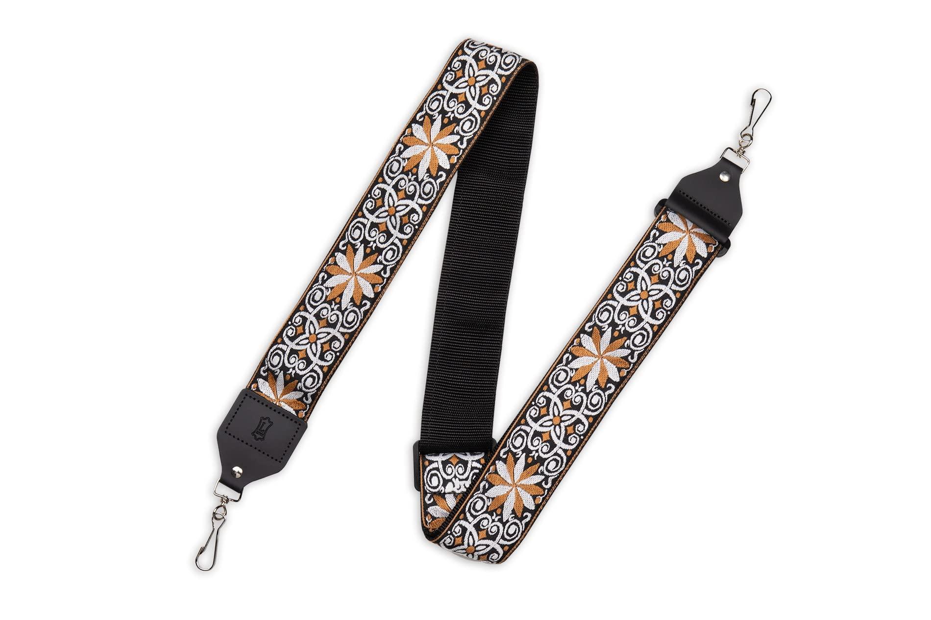 

Кожаный жаккардовый ремень Hootenanny банджо Levy s M10HT-13 2 дюйма