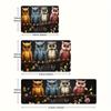 1Pcs Anti Fatigue Kitchen Rugs,  Cute Owls On The TreeWaterproof Non-Slip Thick Cushioned Kitchen Mat Heavy Duty Comfort Standing Mat for Kitchen