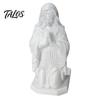 Hexagonal Base Ornament Western Realistic Figure Ornament, Compact 3D Printed Sculpture, Matte White Small Desktop Sculpture Durable PLA Statue,