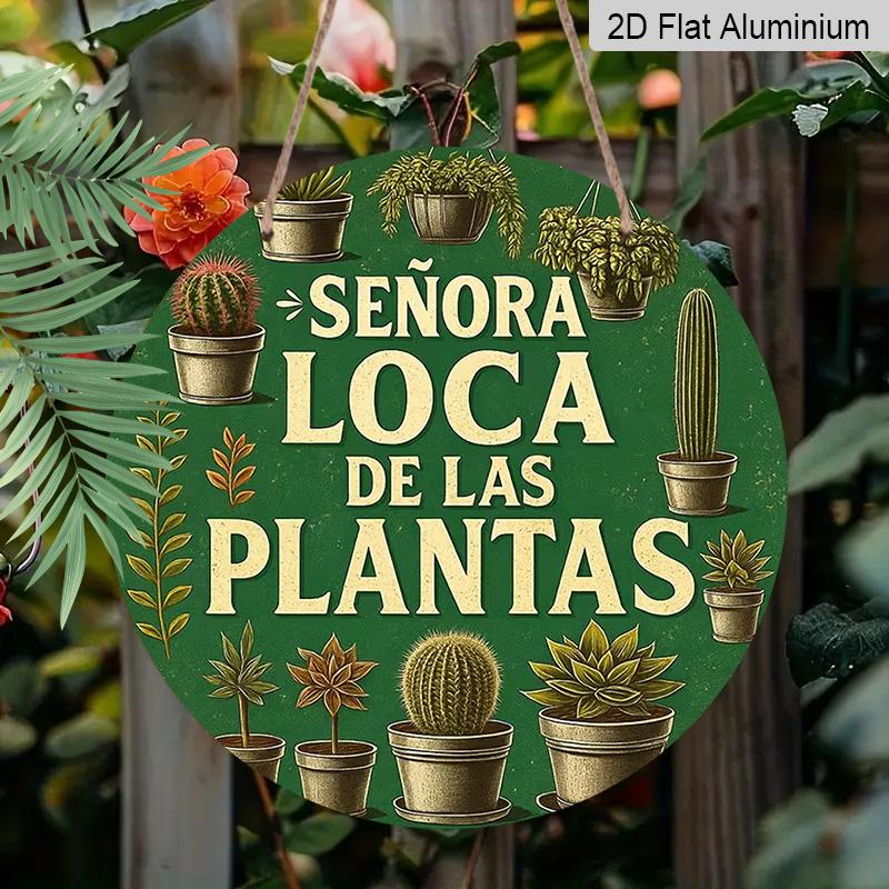 

2D Flat Aluminum Retro Cactus and Succulent Wall Art, Rustic Country Style, 7.87 Inches × 7.87 Inches, Holiday Gift, Perfect for Homes, Studios 1pc