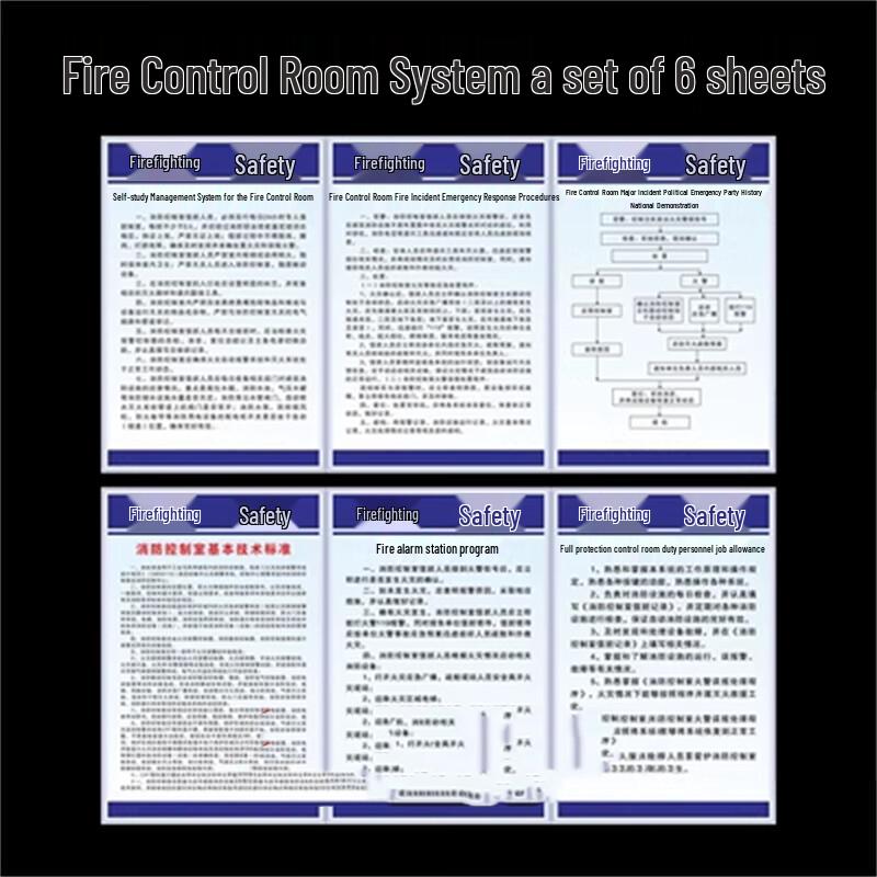 Fire Control Room Management Sign