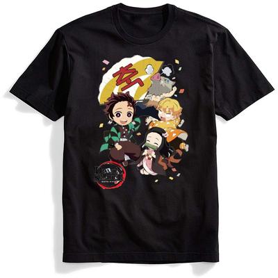 Japanese Anime Kimetsu No Yaiba T Shirt Kids Kawaii Cartoon T Shirt Demon Slayer Funny Demon