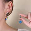 Elegant Black Dog Earrings Fashionable Asymmetrical Black Dog Earrings Accessory Adding Charm To Any Outfit