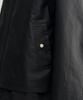 Rotember Coated Cotton High-Neck Blouson Jacket [Black]