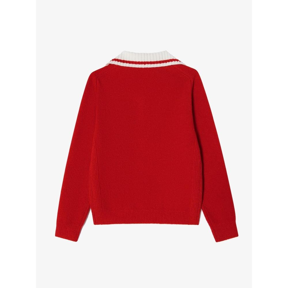 Lacoste Women S Bookle Half Zip Up Sweater Af707e 54n 240 q2nAf707e 54n240